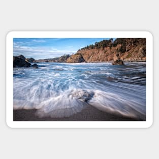 A Beautiful Northern California Beach Sticker